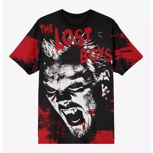The Lost Boys David Graffiti Jumbo Print T-Shirt